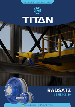 TITAN Radsatz KG 130 Serie Produktbroschüre 