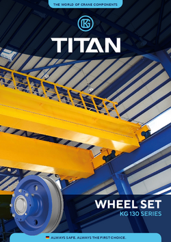 TITAN wheel set KG 130 series product brochure