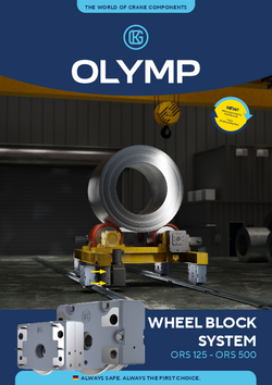 Folleto de producto del sistema de bloques de ruedas OLYMP ORS