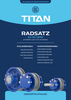 TITAN Wheel Sets KG 130 Series Product Catalogue