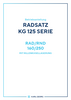 Betriebsanleitung für KG 125 Serie RAD-RND 160-250 mit Rillenkugellager deutsch