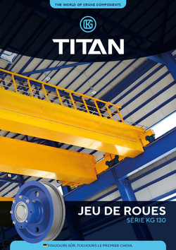Brochure produit essieux de roues TITAN série KG 130
